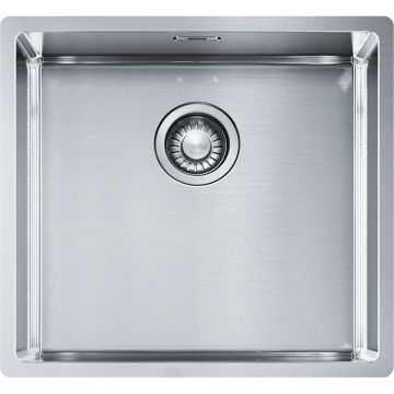 Chiuveta bucatarie Franke Box BBX 210/110-45 cu 1 cuva  450x410mm  ventil Premium  inox lucios