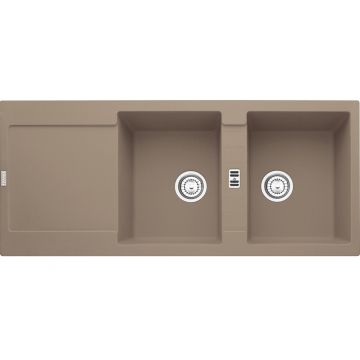 Chiuveta bucatarie Franke Maris MRG 621 reversibila  1160x500mm  tehnologie Sanitized  fragranite  Oyster