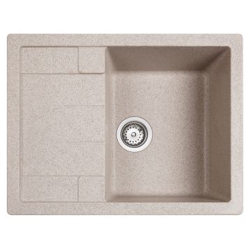 Chiuveta bucatarie tegranit Teka Astral 45B TG 1B 1D 650x500mm Sandbeige Chiuveta bucatarie tegranit Teka Astral 45B TG 1B 1D 650x500mm Sandbeige