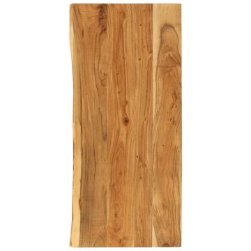 vidaXL Blat lavoar de baie, 114x52x2,5 cm, lemn masiv de acacia