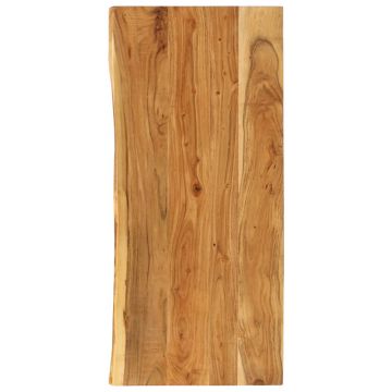 vidaXL Blat lavoar de baie, 140x52x2,5 cm, lemn masiv de acacia