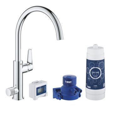 Baterie bucatarie cu filtru de apa Grohe Blue Pure Baucurve