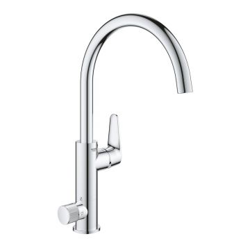 Baterie bucatarie Grohe Blue Pure Baucurve cu functie filtru