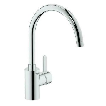 Baterie bucatarie Grohe Eurosmart Cosmopolitan gat de lebada crom