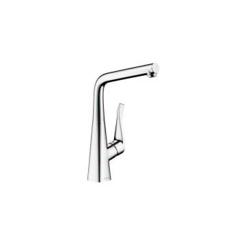 Baterie bucatarie Hansgrohe Metris M71 inox 1 functie