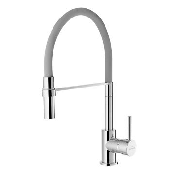 Baterie bucatarie Invena Kameleon Sink gri - crom