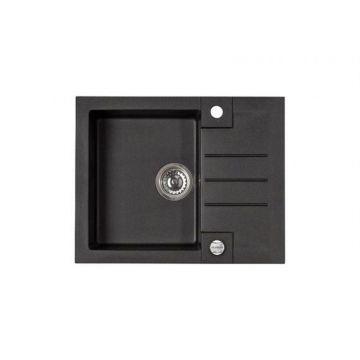 Chiuveta bucatarie compozit mica negru carbon Alveus rock 30