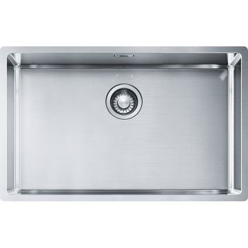 Chiuveta bucatarie Franke Box BBX 210/110-68 cu 1 cuva  685x410mm  ventil Premium  inox lucios