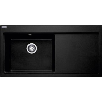 Chiuveta bucatarie Franke Mythos MTG 611-100 DR  picurator dreapta  1000x515mm   fragranite  Nero