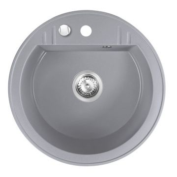 Chiuveta granit Ferro Mezzo II rotunda 510 mm gri