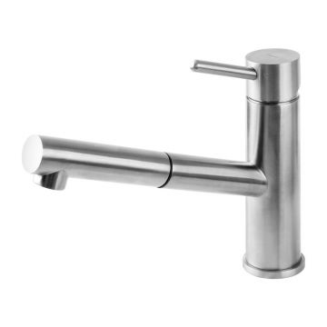 Baterie bucatarie cu dus extractibil Omnires Y inox