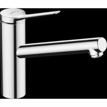 Baterie chiuveta bucatarie crom lucios, monocomanda Hansgrohe Zesis M33 74802000