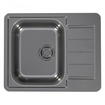 Chiuveta bucatarie inox culoare antracit Alveus Monarch Line 110
