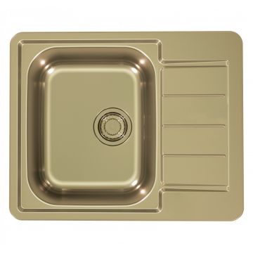 Chiuveta bucatarie inox culoare aurie Alveus Monarch Line 110