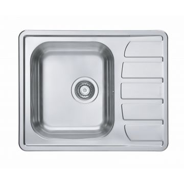 Chiuveta bucatarie inox satin cu picurator Alveus Zoom Maxim 10