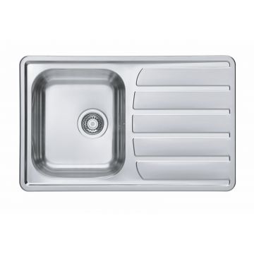 Chiuveta bucatarie inox satin cu picurator Alveus Zoom Maxim 20