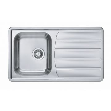 Chiuveta bucatarie inox satin cu picurator Alveus Zoom Maxim 30