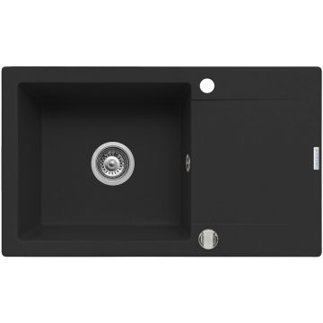 Chiuveta bucatarie KORFU 78x46 1B 1D Carbon Chiuveta bucatarie KORFU 78x46 1B 1D Carbon