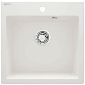 Chiuveta granit Deante Evora 50x50 cm alb