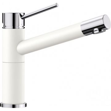 Baterie bucatarie Blanco Alta Compact Silgranit Look - Culoare Alb