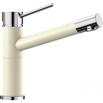 Baterie bucatarie Blanco Alta Compact Silgranit Look - Culoare Jasmin