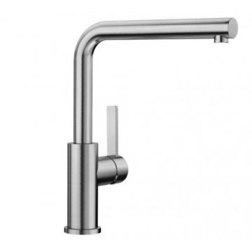 Baterie bucatarie Blanco Lanora - Culoare inox periat