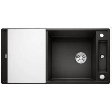 Chiuveta bucatarie Blanco AXIA III XL 6 S cu Tocator de Sticla - - Dimensiune 1000x510 mm