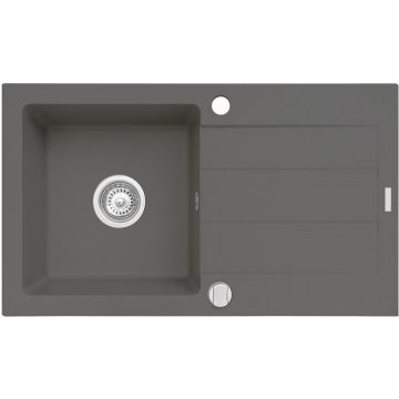 Chiuveta bucatarie granit NEXT 76x44 1B 1D Grey
