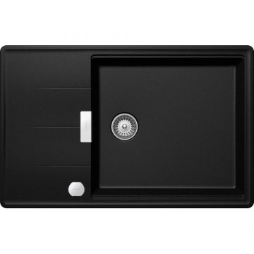 Chiuveta bucatarie granit Schock Tia D-100LS + cos scurgere ajustabil cadou - Dimensiune 780x500 mm