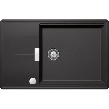 Chiuveta bucatarie granit Schock Tia D-100LS + cos scurgere ajustabil cadou - Dimensiune 780x500 mm