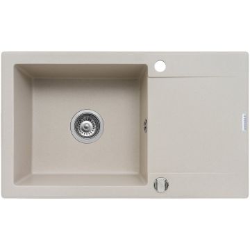 Chiuveta bucatarie KORFU 78x46 1B 1D Beige