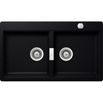 Chiuveta bucatarie Schock Horizont N-200 + cos scurgere ajustabil cadou - Dimensiune 860x500 mm