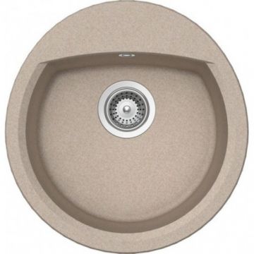 Chiuveta bucatarie Schock Manhattan R-100, sabbia - Dimensiune 470x490 mm