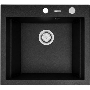 Chiuveta bucatarie SIROS 57x51.5 1B Negru