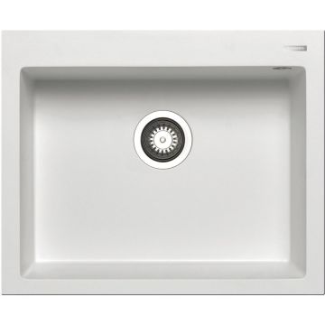 Chiuveta de bucatarie Granit Pyramis ISTROS 61x50 1B Snow