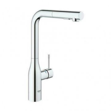 Baterie bucatarie Grohe Essence New cu dus extractabil - Culoare Crom