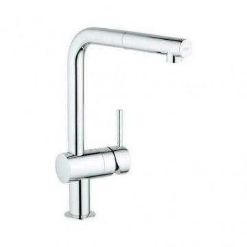 Baterie bucatarie Grohe Minta cu dus extractibil - Culoare Crom