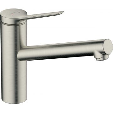 Baterie bucatarie Hansgrohe Zesis M33 150 1 jet  inox optic
