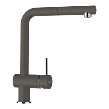 Baterie bucatarie Schock Epos Extractibila Cristalite - Culoare asphalt schock