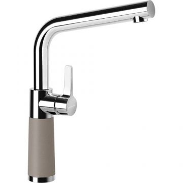 Baterie bucatarie Schock SC-540 cu dus extractibil - Culoare beton