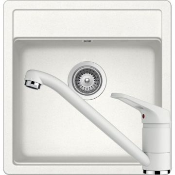 Chiuveta Bucatarie De Granit - Schock NEMO N-100S + baterie COSMO - Culoare alpina