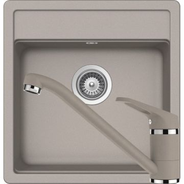 Chiuveta Bucatarie De Granit - Schock NEMO N-100S + baterie COSMO - Culoare betton