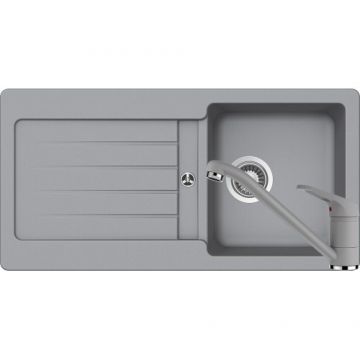 Chiuveta Bucatarie De Granit - Schock TYPOS D-100S + baterie COSMO - Culoare croma