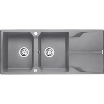Chiuveta bucatarie Deante Andante, gri - Dimensiune 1160x500 mm