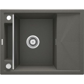 Chiuveta bucatarie Deante Magnetic, antracit - Dimensiune 640x500 mm