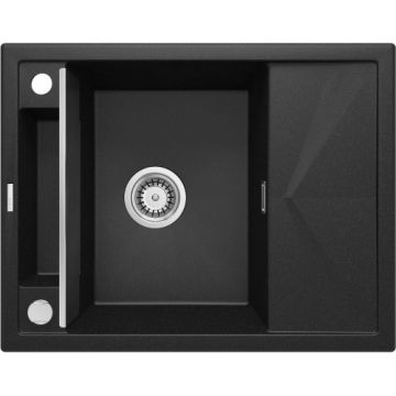 Chiuveta bucatarie Deante Magnetic, grafit - Dimensiune 640x500 mm