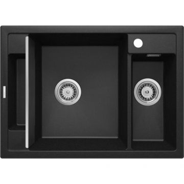 Chiuveta bucatarie Deante Magnetic, grafit - Dimensiune 70x50 cm