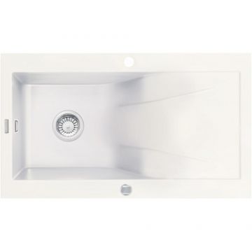 Chiuveta bucatarie Deante Rapsodia, alb - Dimensiune 860x500 mm