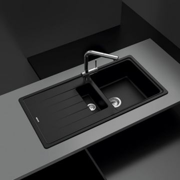 Chiuveta bucatarie Schock Element D-150 + cos scurgere ajustabil cadou - Dimensiune 1000x500 mm