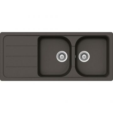 Chiuveta bucatarie Schock Formhaus D-200 + cos scurgere ajustabil cadou - Dimensiune 1160x500 mm